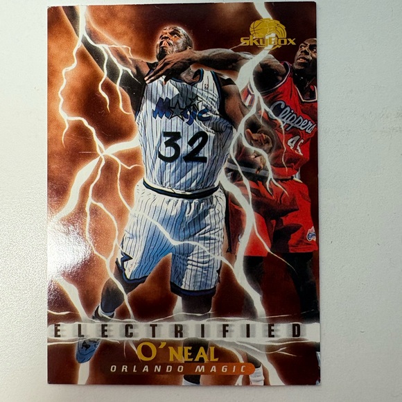 Skybox Other - SkyBox Electrified O'Neal Trading Card